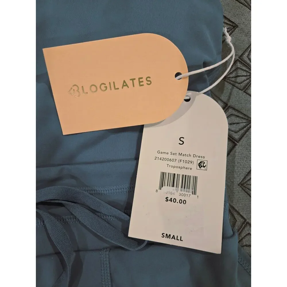 Logilates Game Set Match Halter Active Women Dress Size :Small